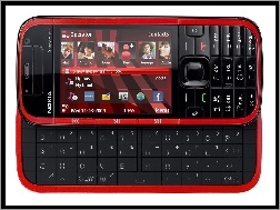 Czerwona, Nokia 5730 XpressMusic, QWERTY